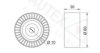AUTEX 651975 Deflection/Guide Pulley, v-ribbed belt